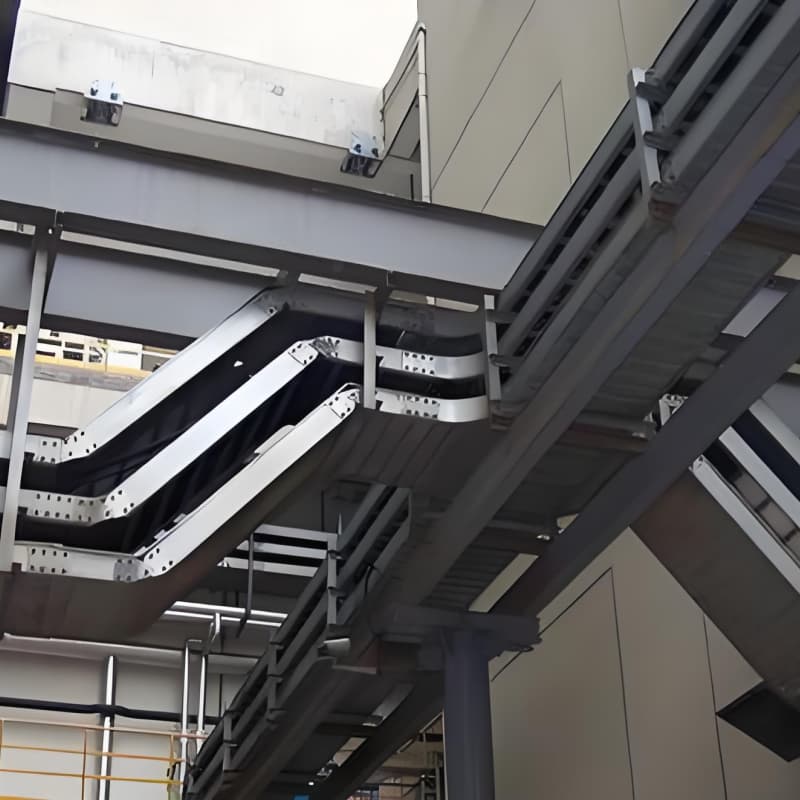 Ulgurji to'xtatilgan kabel tokchalari