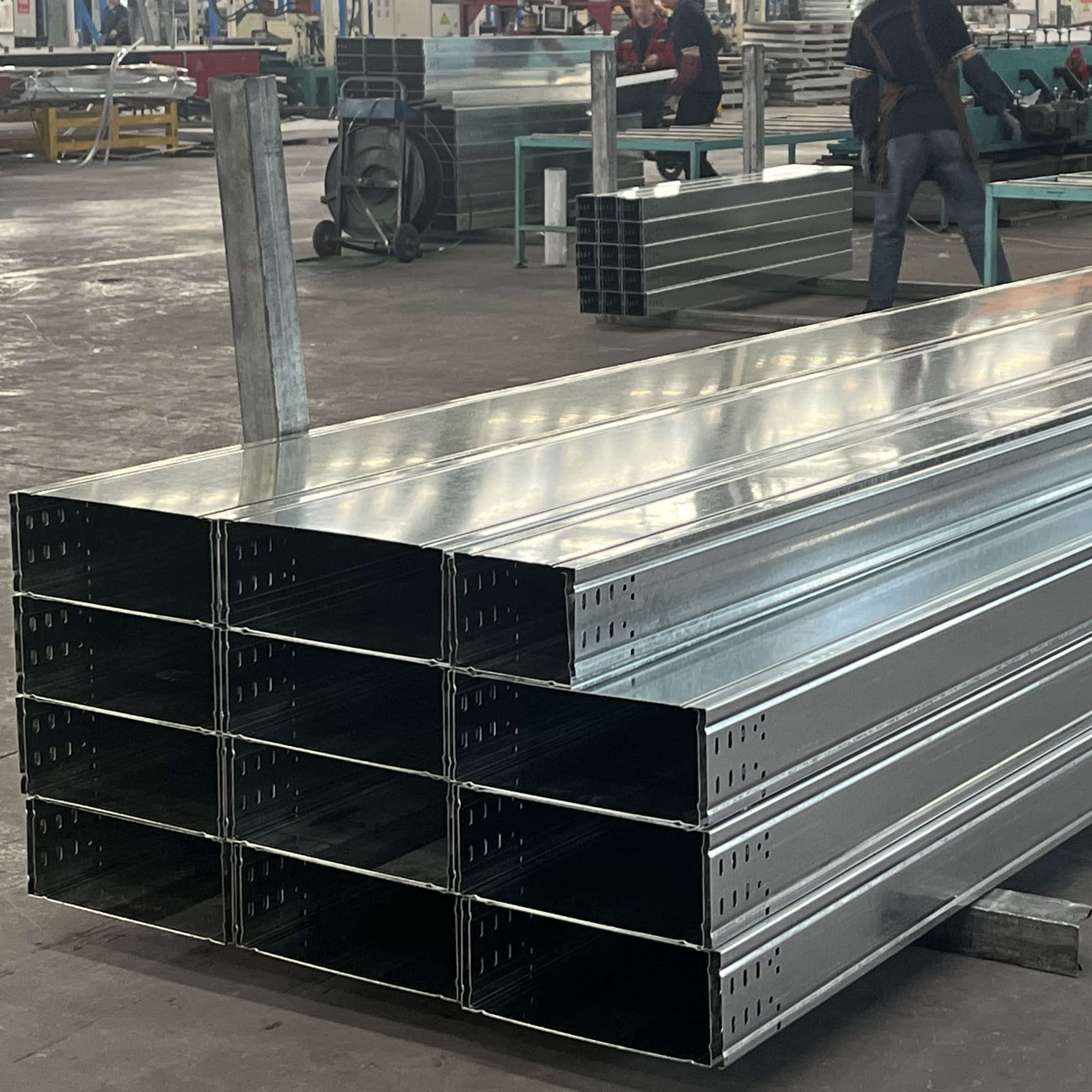 Oldindan galvanizli kabel tray